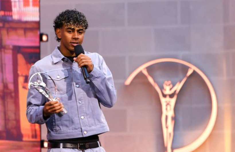 يامال يتوج بجائزة مرموقة