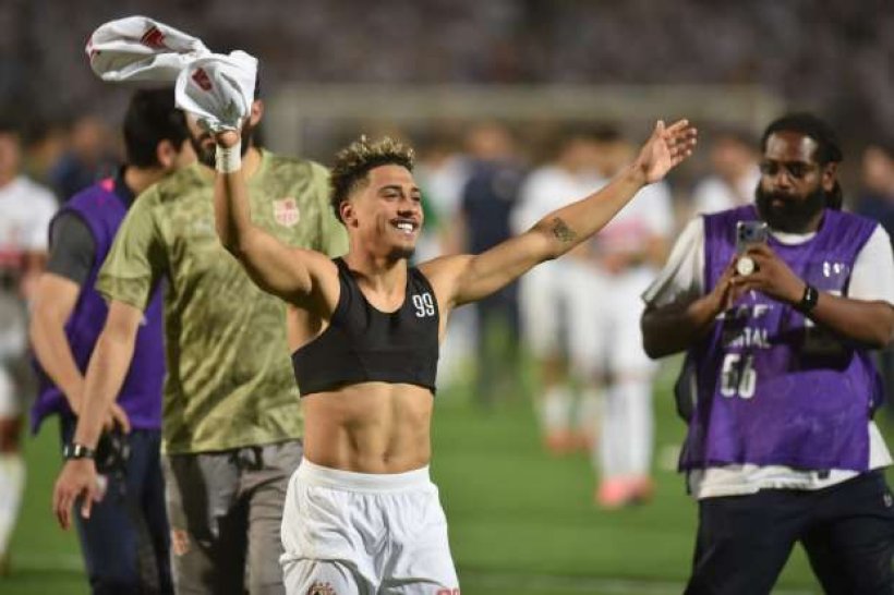 سفير البرازيل بالقاهرة يستقبل خوان بيزيرا نجم الزمالك