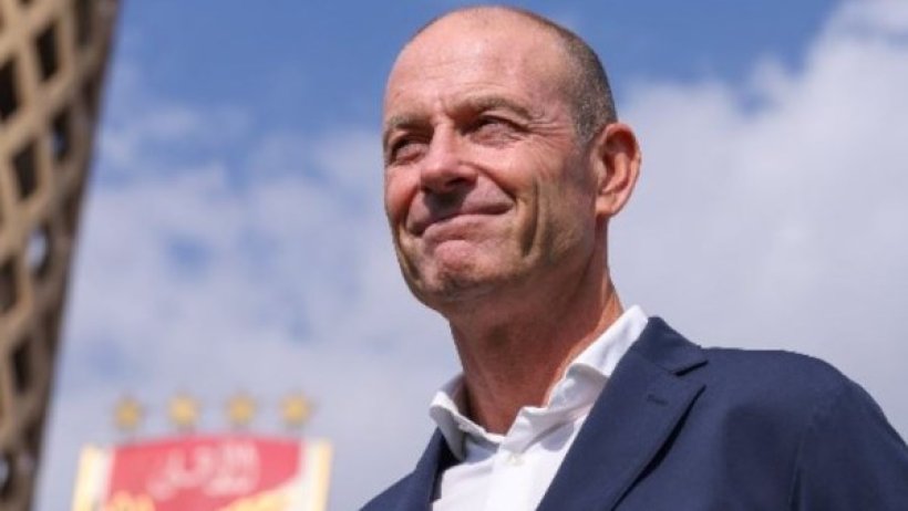 توروب يحفز لاعبي الأهلي قبل مباراة بيراميدز