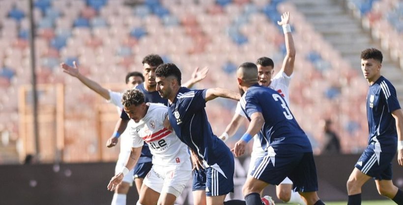 التعادل السلبي يحسم مواجهة الزمالك وإنبي بالدوري