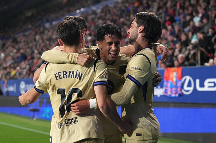 برشلونة يقترب من لقب الدوري الإسباني بفوزه أمام أوساسونا