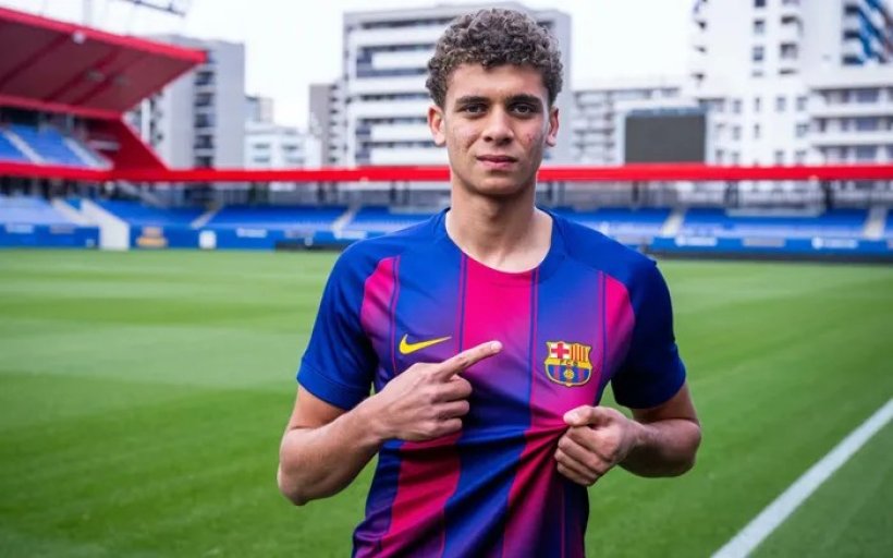 حمزة عبدالكريم يتوهج مع شباب برشلونة