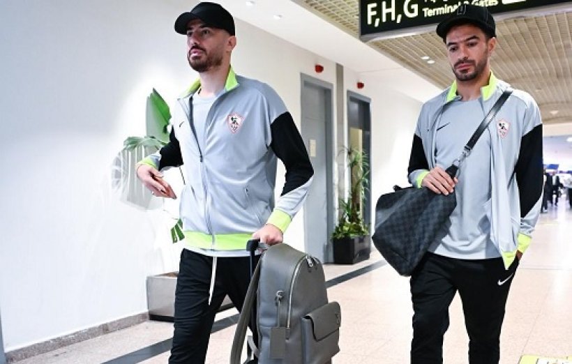 لاعبو الزمالك يؤدون مرانًا خفيفًا بعد الوصول للجزائر