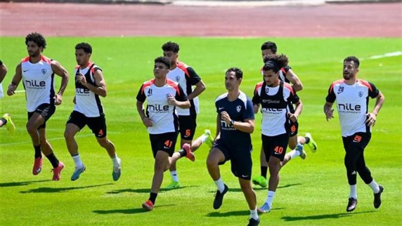 الزمالك يختتم تدريباته استعدادًا لاتحاد العاصمة الجزائري