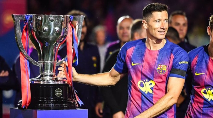 رسمياً.. ليفاندوفسكي يعلن رحيله عن برشلونة