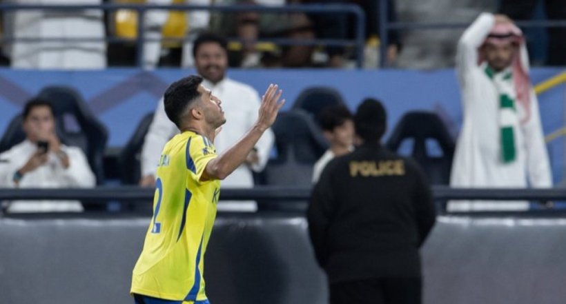 موقف الغنام من مباراة النصر وضمك