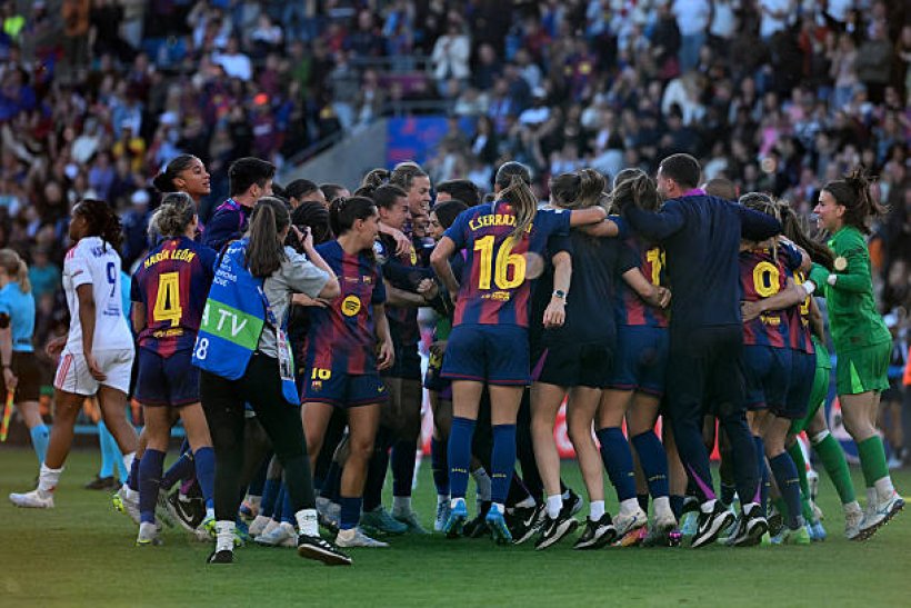 سيدات برشلونة يتوجن بدوري أبطال أوروبا بعد اكتساح ليون