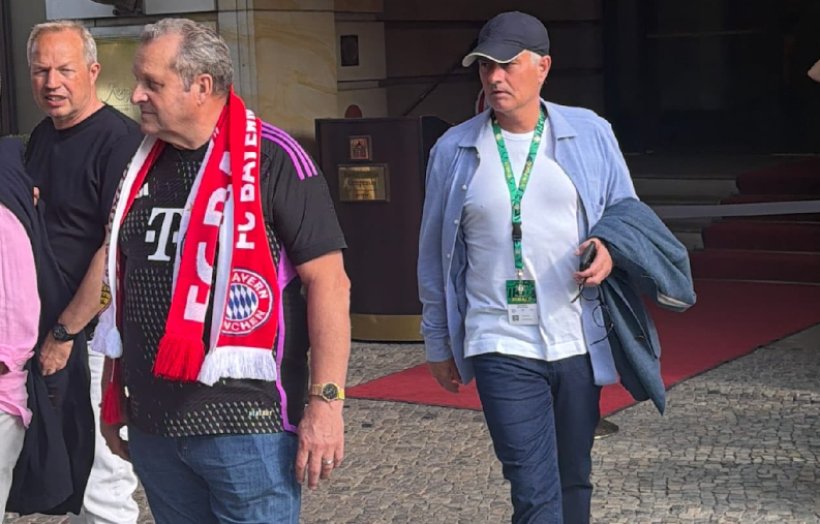 مورينيو يراقب أوليس في نهائي كأس ألمانيا