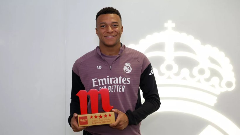 مبابي لاعب الموسم في ريال مدريد