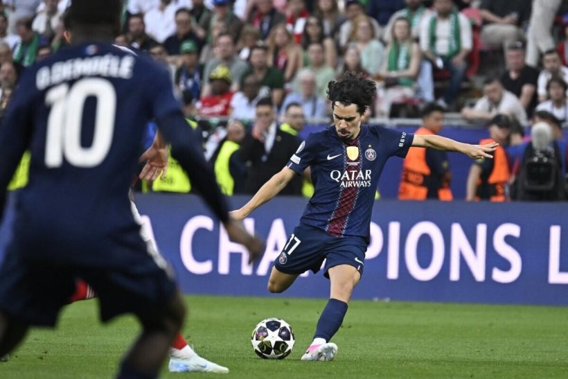 فيتينيا أفضل لاعب في نهائي دوري أبطال أوروبا
