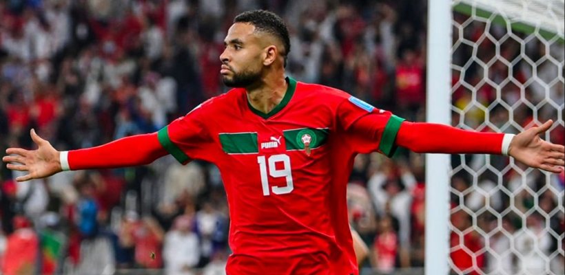 النصيري يتصدر قائمة هدافي المغرب في تاريخ كأس العالم