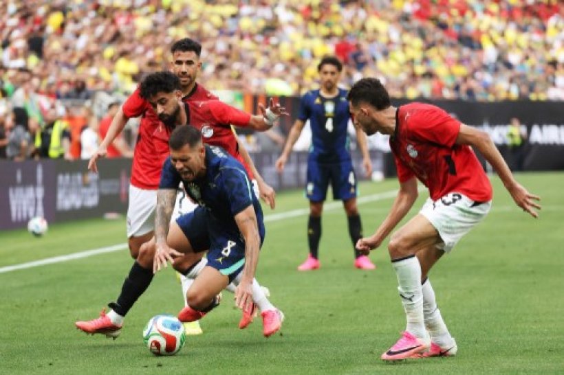 منتخب البرازيل يضرب مصر بثنائية وديًا