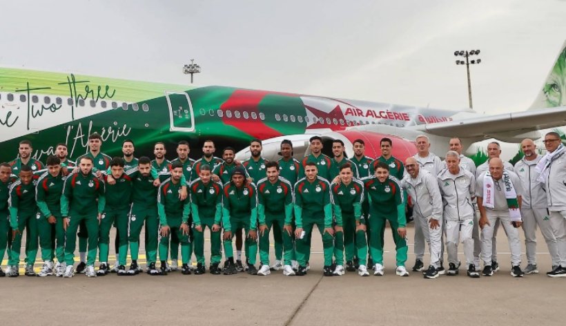 المنتخب الجزائري يصل إلى كانساس ويبدأ العد التنازلي لمباراة الأرجنتين