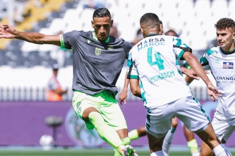 الرجاء يتفادى الخسارة أمام اتحاد تواركة بتعادل متأخر