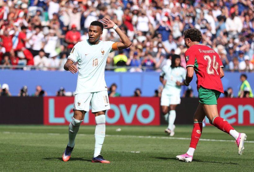 مبابي يدون رقماً سلبياً أمام المغرب