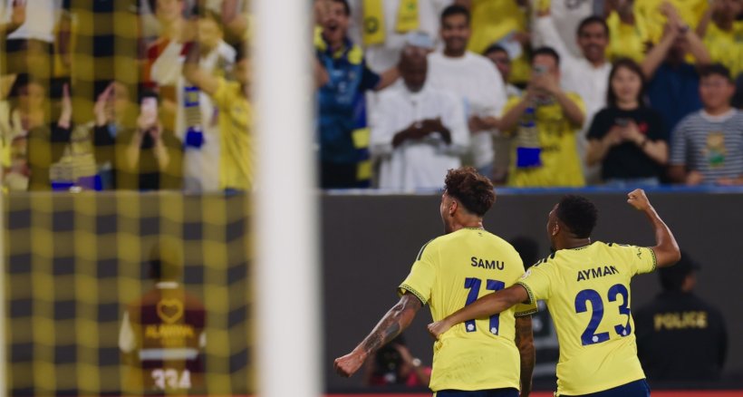 النصر يدشن مشواره في روشن بثلاثية في شباك الفتح