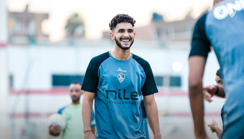 حسام أشرف يقترب من قيادة هجوم الزمالك أمام البنك الأهلي