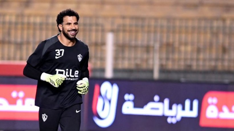المهدي سليمان يقترب من حراسة مرمى الزمالك أمام البنك الأهلي