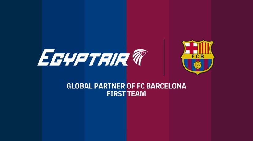 برشلونة يعلن شراكة جديدة مع مصر للطيران