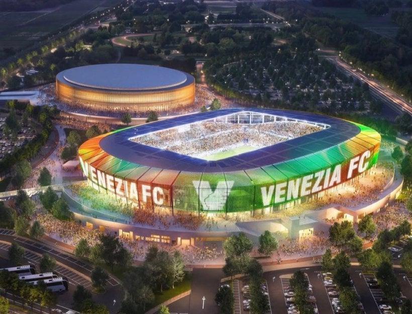 رسميًا.. فينيسيا يكشف عن ملعبه الجديد المتوقع افتتاحه في 2027