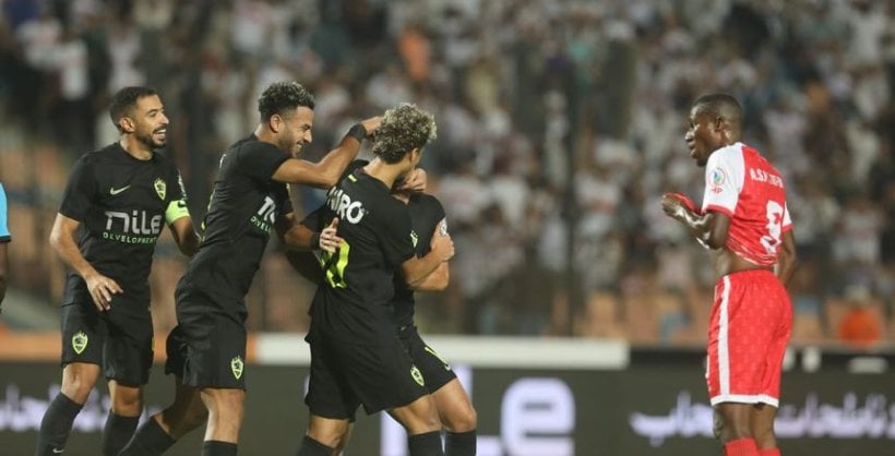 الزمالك يضرب إيه إس بورت بثنائية في دوري الأبطال