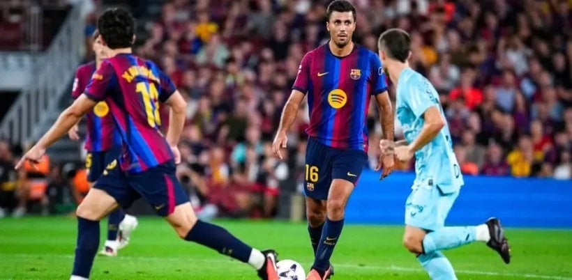 رودري يقترب من دخول نادي الـ100 في الدوري الإسباني
