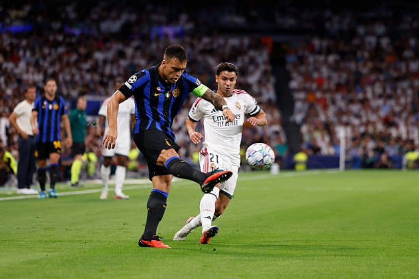 إنتر ميلان يحقق رقمًا لافتًا أمام ريال مدريد في دوري الأبطال