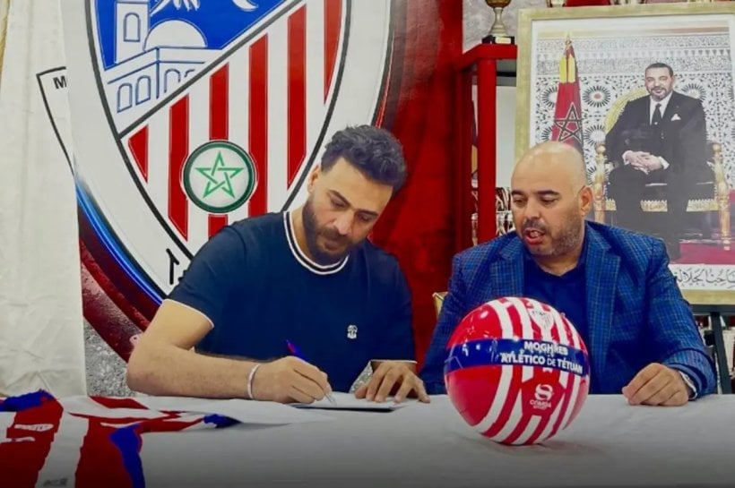 أبو جبل يكشف هدفه مع المغرب التطواني