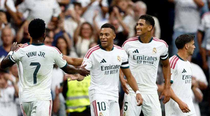 قائمة ريال مدريد المستدعاة لمواجهة رايو فاليكانو
