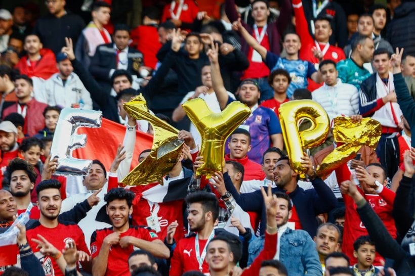 40 ألف مشجع فى مباراة مصر وأنجولا