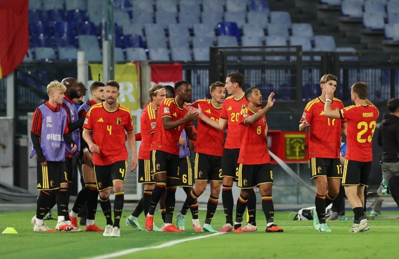 بلجيكا تفوز على إيطاليا بهدفين نظيفين في مستهل مشوار مانشيني