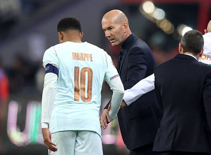 زيدان يقرر عدم استدعاء بديل لمبابي مع منتخب فرنسا