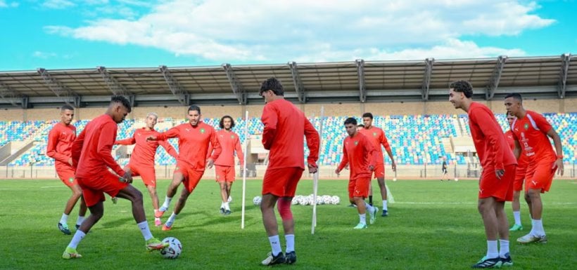 المنتخب المغربي يواصل تحضيراته لمواجهة ليسوتو
