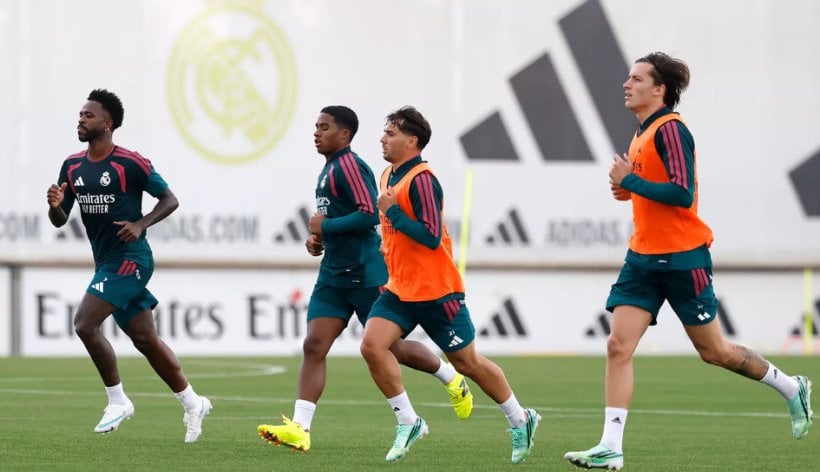 ريال مدريد يستعيد 4 لاعبين دوليين، ومبابي يغيب عن التدريبات