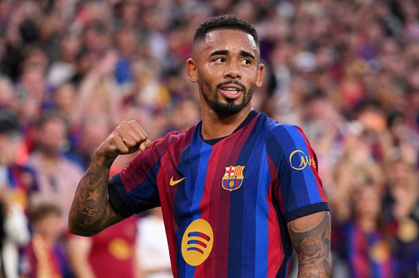 جابرييل خيسوس يتألق مع برشلونة بمعدل تهديفي قوي
