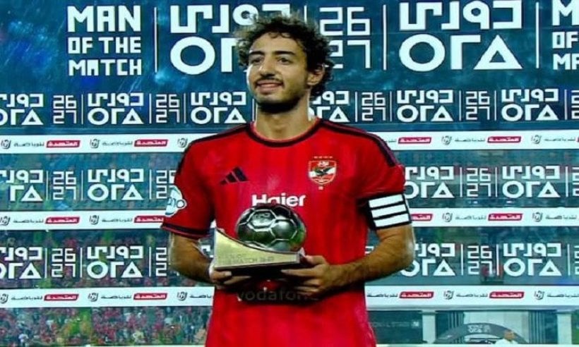 محمد هاني رجل مباراة الأهلي والزمالك بالدوري