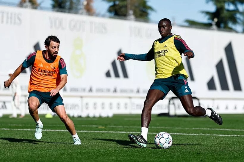 ميندي يعود إلى تدريبات ريال مدريد