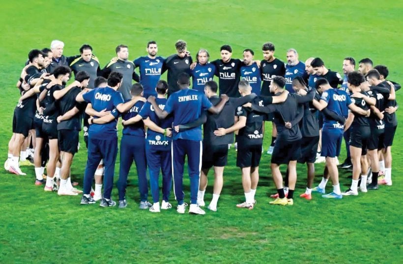 الزمالك يكتفي بتدريبات الجيم في رواندا