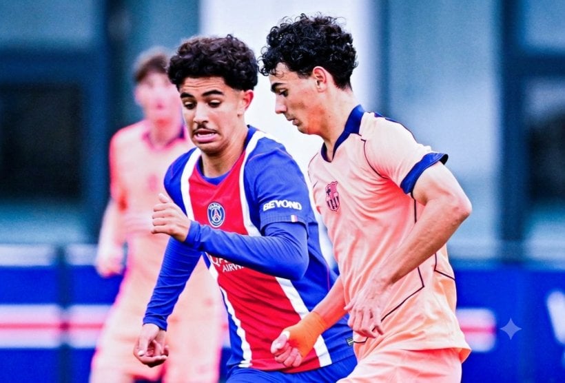 باريس سان جيرمان وبرشلونة يتعادلان في دوري الشباب الأوروبي
