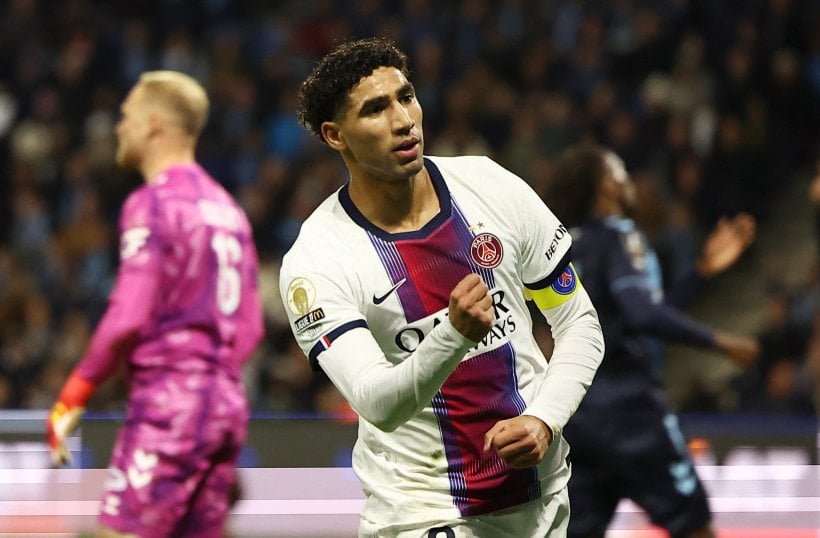 حكيمي يقود سان جيرمان لاكتساح لوهافر في الدوري الفرنسي